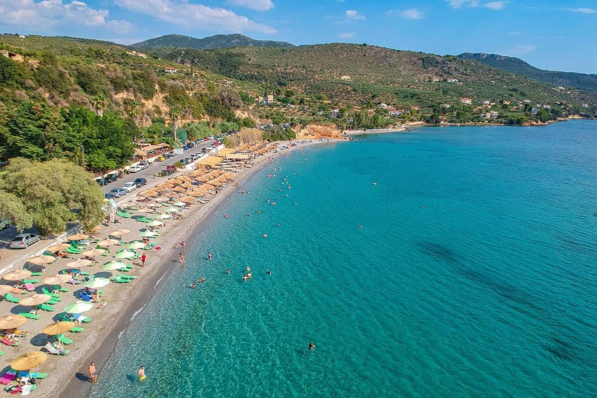 Seaview Terrace Haven-Perfect Location By The Sea Villa Kalamata Bagian luar foto