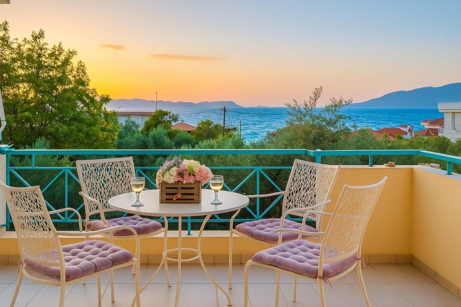 Seaview Terrace Haven-Perfect Location By The Sea Villa Kalamata Bagian luar foto